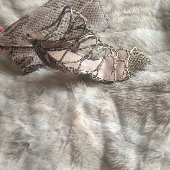 Aldo shoes and clutch - Picture 2 of 2
